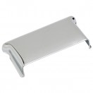 Fender Pure Vintage Stratocaster Ashtray Bridge Cover, Chrome
