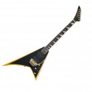 Jackson X Series Rhoads RRX24, Black with Yellow Bevels