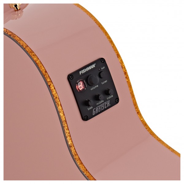 Gretsch G5021E Rancher Penguin Parlor Electro Acoustic, Shell Pink