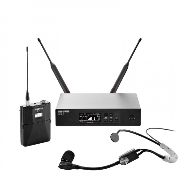 Shure QLXD14E/SM35-S50 Wireless Headset Microphone System - main system