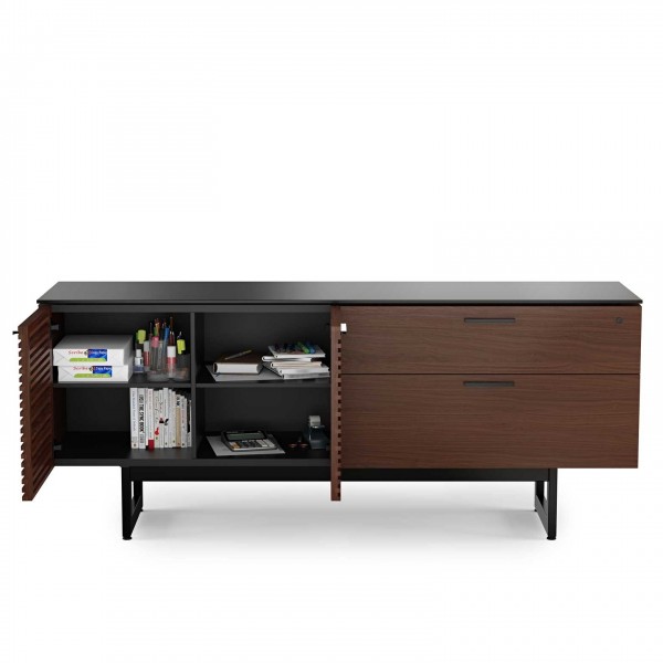 BDI Corridor 6529 Credenza Chocolate Stained Walnut