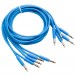 Nazca Noodles Blue 50cm, Pack of 5 - Coiled Cables