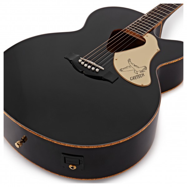 Gretsch G5022BFE Rancher Falcon Jumbo Electro Acoustic, Black at