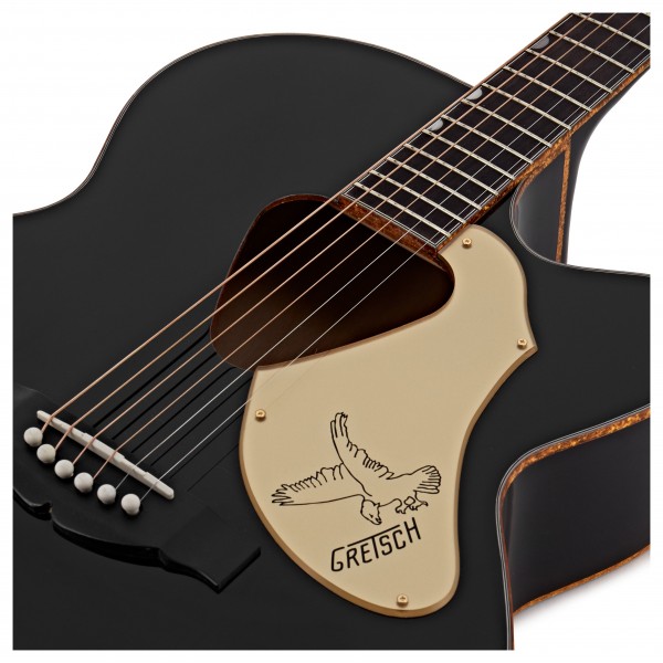 Gretsch G5022BFE Rancher Falcon Jumbo Electro Acoustic, Black at