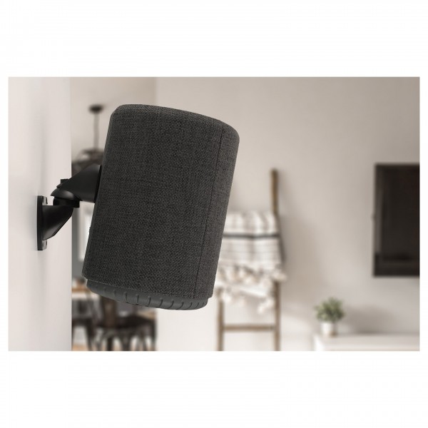 Audio Pro WB-201 Speaker Wall Mount (Single), Black - With Speaker