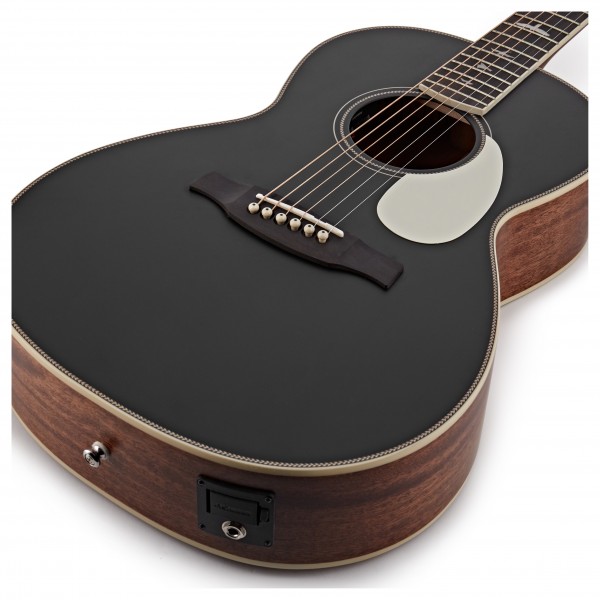 PRS SE P20E Parlor Piezo, Satin Black Top
