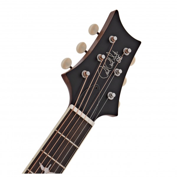 PRS SE P20E Parlor Piezo, Satin Black Top