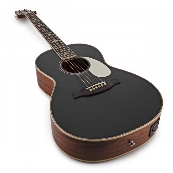 PRS SE P20E Parlor Piezo, Satin Black Top