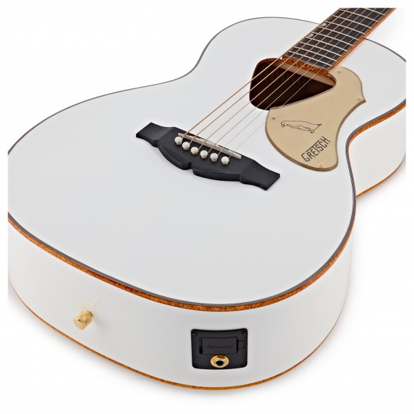 Gretsch G5021WPE Rancher Penguin Parlor Electro Acoustic, White 