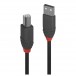 Lindy USB 2.0 Type A to B Cable, 1m - connectors