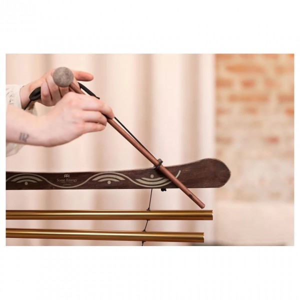 Meinl Sonic Energy Meditation Flow Chime 35", G Major - Mallet holder