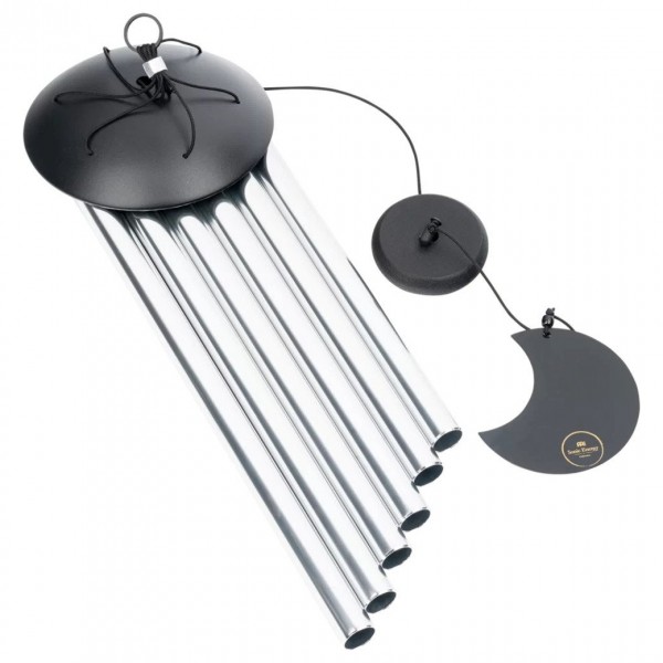 Meinl Sonic Energy Moon Meditation Chime 32", Silver - All components