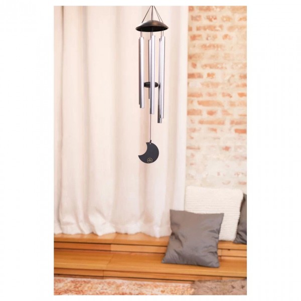 Meinl Sonic Energy Moon Meditation Chime 32", Silver - Hanging