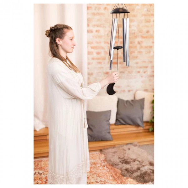 Meinl Sonic Energy Moon Meditation Chime 32", Silver - Played example