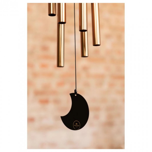 Meinl Sonic Energy Moon Meditation Chime 32", Bronze - Moon detail