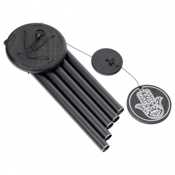 Meinl Sonic Energy Hamsa Meditation Chime 36", Black - Flat