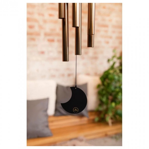 Meinl Sonic Energy Moon Meditation Chime 44", Bronze - Moon detail