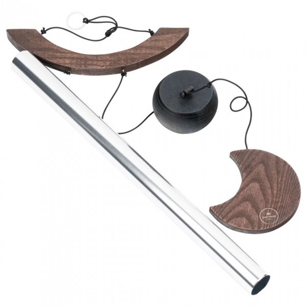 Meinl Sonic Energy Moon Meditation Chime 35", Silver - All components