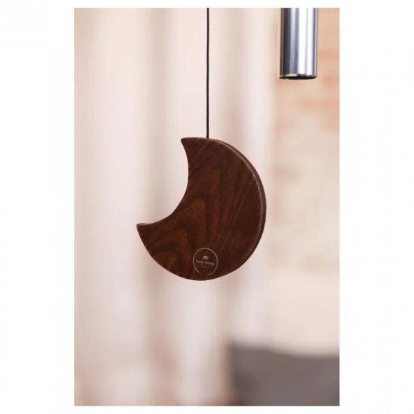 Meinl Sonic Energy Moon Meditation Chime 35", Silver - Moon detail