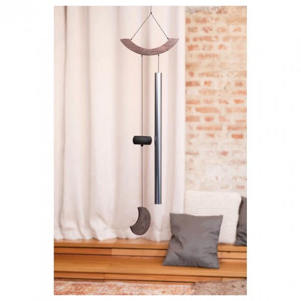 Meinl Sonic Energy Moon Meditation Chime 49", Silver - Hanging