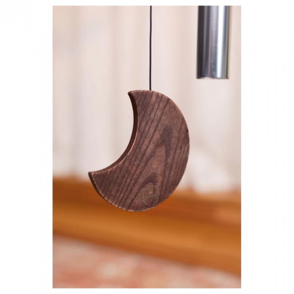 Meinl Sonic Energy Moon Meditation Chime 49", Silver - Moon detail