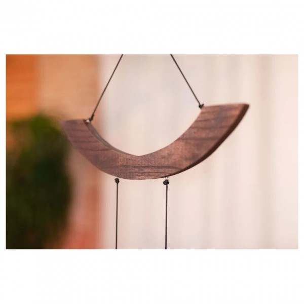 Meinl Sonic Energy Moon Meditation Chime 49", Silver - Top