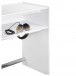 Ibiza 150 DJ Stand, White - Headphone Holder (Headphones Not Included)