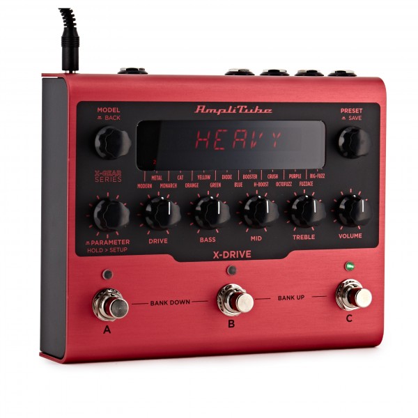 ギター IK MULTIMEDIA AmpliTube X-DRIVE AmpliTube X-GEAR X-DRIVE distortion pedal