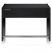 Ibiza DJ Deck Stand 120, Black - Front