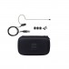 Shure MX153-TQG Earset Headworn Microphone, Black