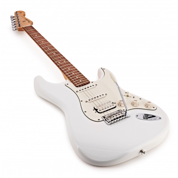 Fender Player Stratocaster HSS PF, Polar White at Gear4music