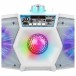 iDance Blaster 301 Rechargeable Karaoke Party System, White - closeup