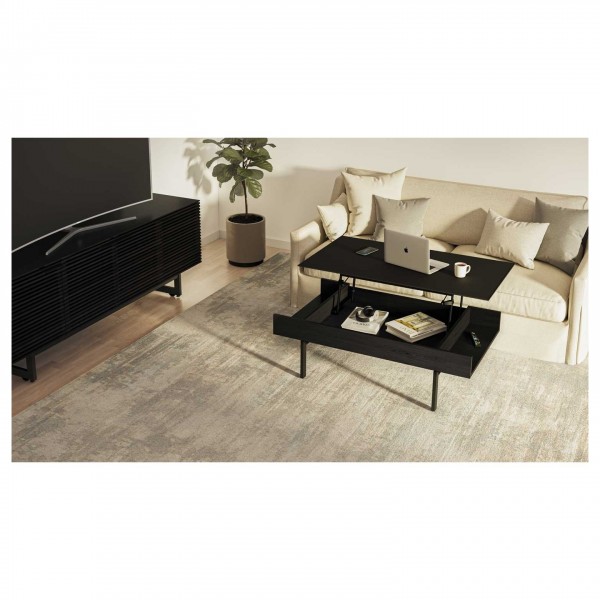 BDI Reveal 1192 Charcoal Stained Ash Lift Top Coffee Table