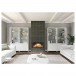 BDI Linea 5802 Satin White Double Width Bookshelf Unit
