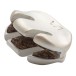 WMutes Metal Violin & Viola Practice Mute, Matte Silver