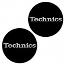 Technics Slipmat Simple 2, Silver on Black