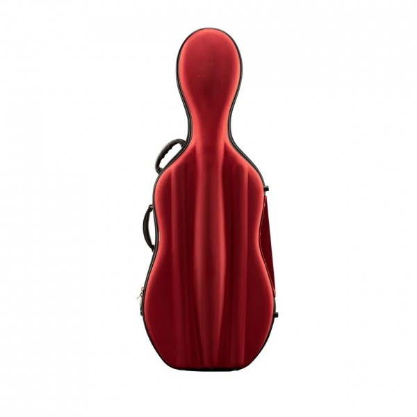 Eastman Hybrid Cello Case, 4/4, Red