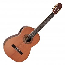 Deluxe Classical Electro Acoustic Guitar by Gear4music, Cedar - Nearly New