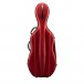 Eastman Hybrid Cello Case, 3/4, Red