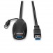 Lindy USB 3.0 Active Extension Cable, 10m - zoom with cable