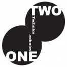 Technics Slipmat One-Two Black/White (Mixed-Set)