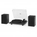 C62 Turntable Shelf System with Bluetooth - Angled