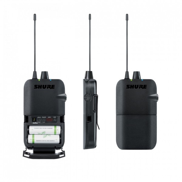 Shure PSM300 Wireless IEM System, Including Bodypack Receiver - Receiver, Three Positions