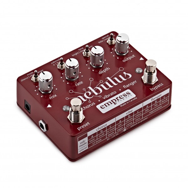 Empress Effects Nebulus Flanger Pedal