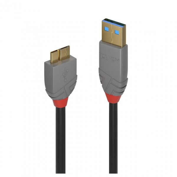 Lindy USB 3.2 Type A to Micro-B Cable, 3m