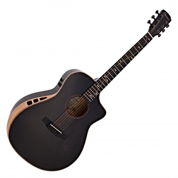 Hartwood Sonata-FX Concert Electro-Acoustic Guitar, Black