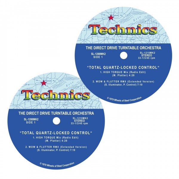 Technics Slipmat Motown - Pair
