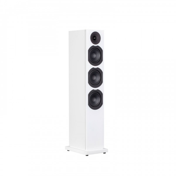 System Audio Saxo 60 White Satin Stereo Speaker - Pair