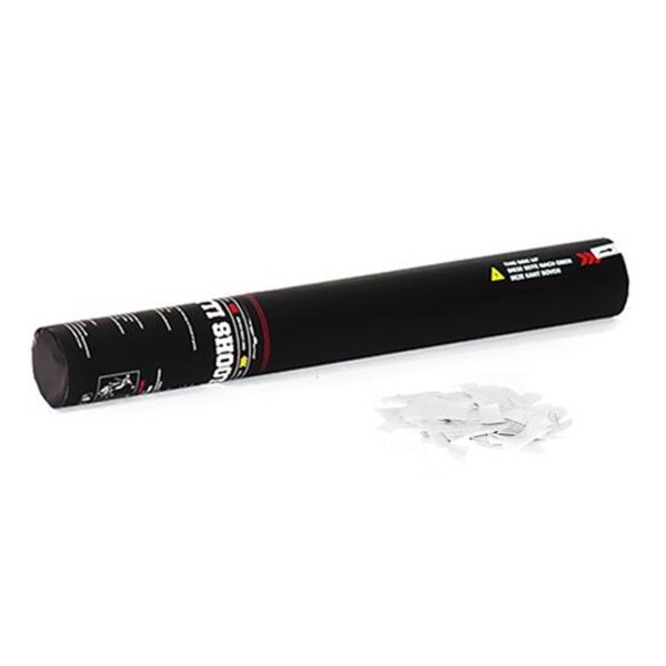 Magic FX 28cm Handheld Confetti Cannon, White