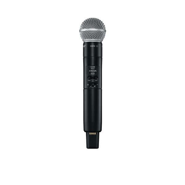 Shure SLXD24D/SM58-K59 Dual Wireless Handheld Microphone System - SM58